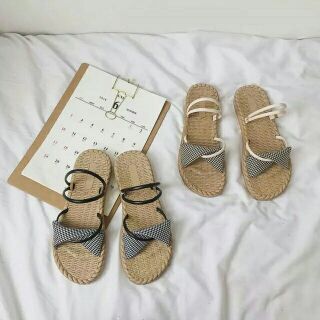 Sandal đế giả cói (hàng đẹp)