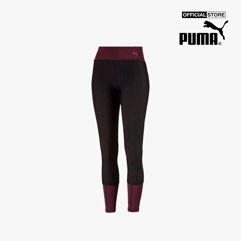 PUMA - Quần legging thể thao nữ Luxe Mesh 517083-02