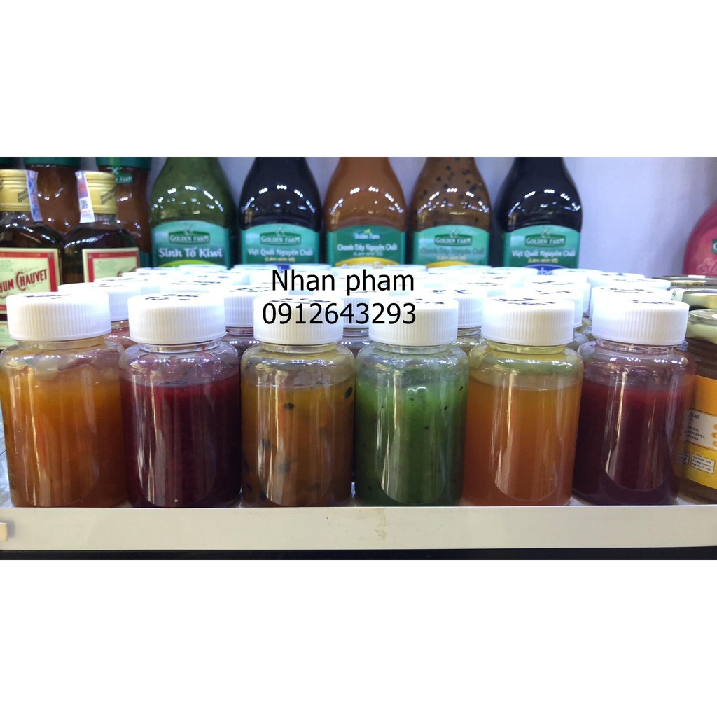 Sinh tố các vị chai lẻ 100ml