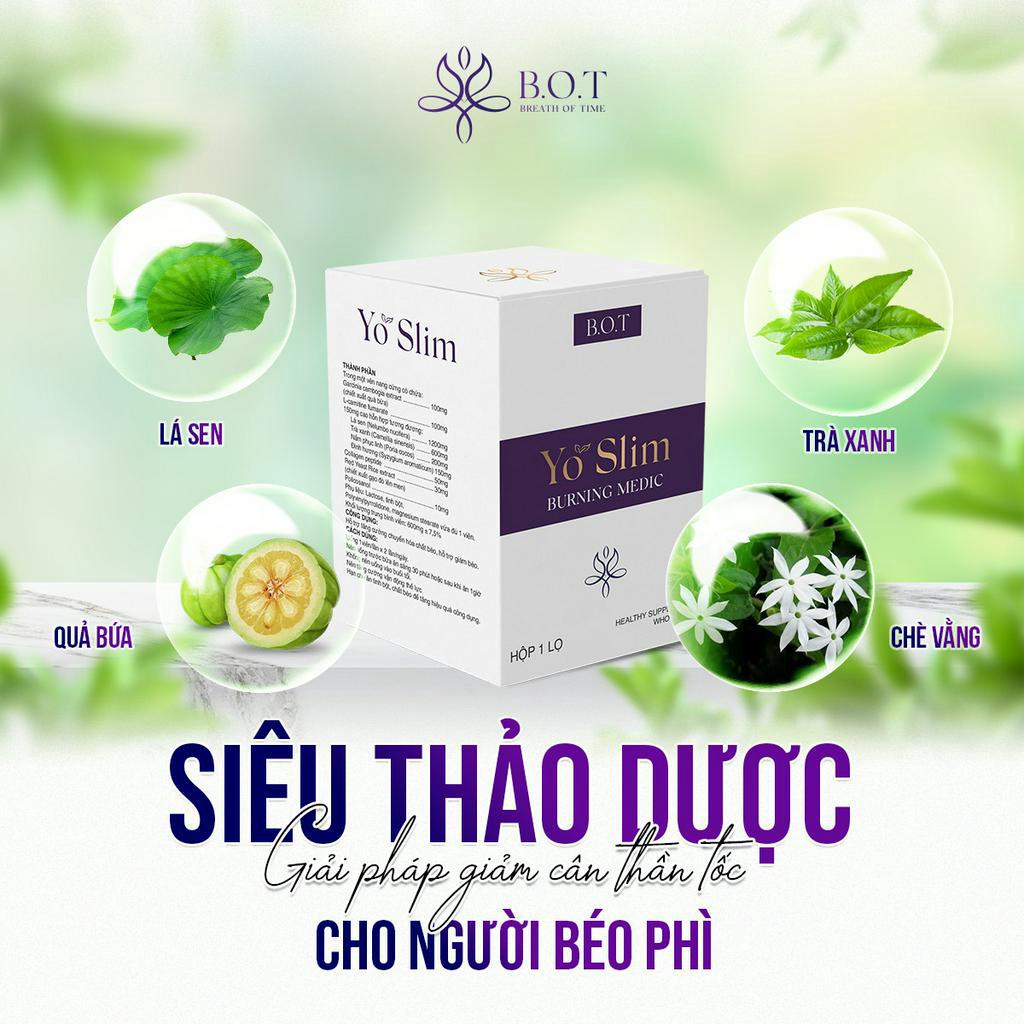 Viên huỷ mỡ Yo Slim B.O.T