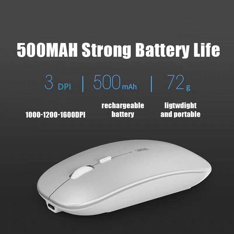 Chuột Quang Không Dây VANSEN m500 2.4ghz Có Thể Sạc Lại Chuột Kết Nối USB