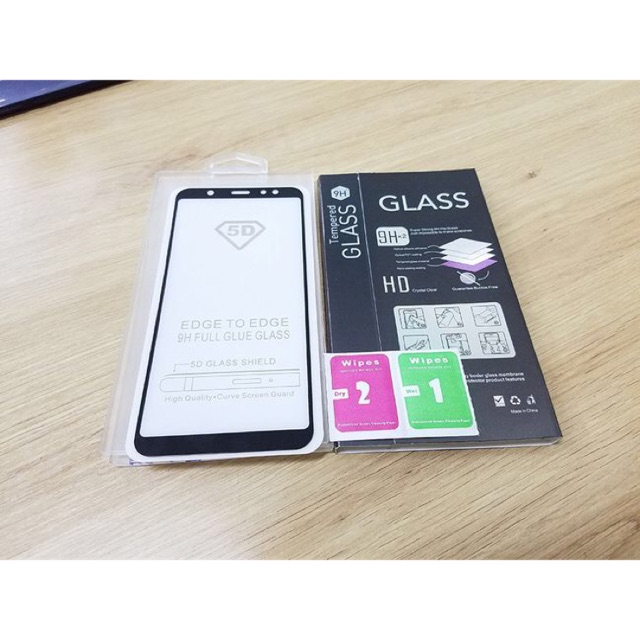 Dán Full 5D glue samsung A8 2018