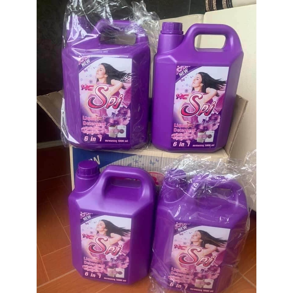 NƯỚC GIẶT SPJ SIÊU ĐẬM ĐẶC 6IN1 – Can 5000ML