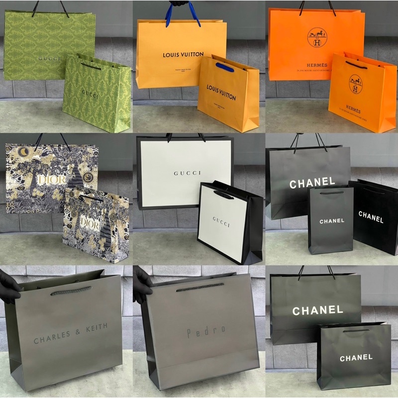 TÚI GIẤY CÁC HÃNG MẪU MỚI