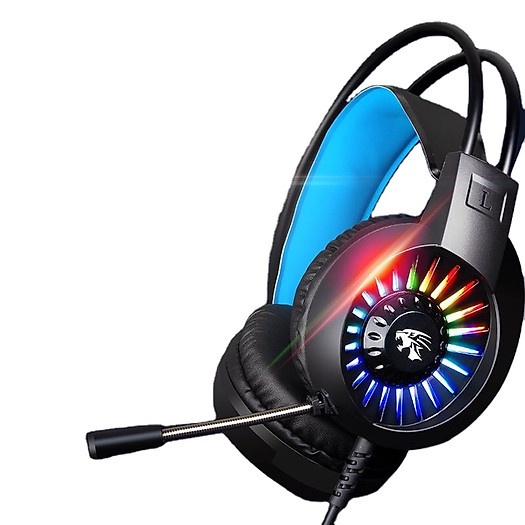 TAI NGHE CHUYÊN GAME CÓ MIC LED CẦU VỒNG V3000