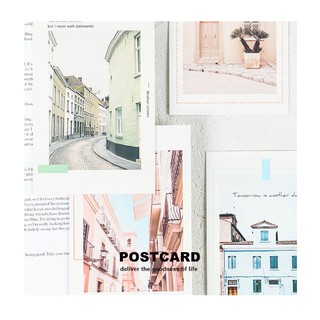 Postcard Cuộc sống sắc màu (4 bộ)