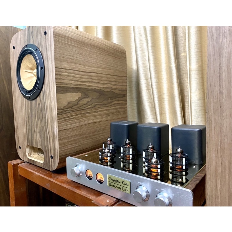 AMPLY ĐÈN EL84PP VÀ LOA FOSTEX 208E SIGMA