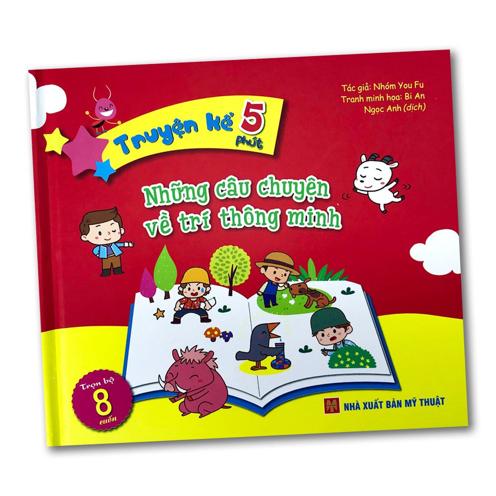 Sách - Truyện kể 5 phút (Mua lẻ tùy chọn hoặc cả bộ 8 cuốn) | BigBuy360 - bigbuy360.vn