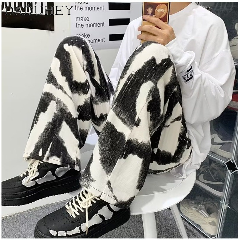 Quần Dài Họa Tiết Rằn Ri Thời Trang Mùa Đông Thoải Mái Cho Nam G10B102059Áo Thun In Chữ I I I I I