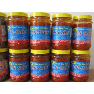 10 HŨ Mắm Tôm Chua Dì Cẩn.LOẠI 500GR