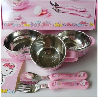 Bộ bàn ăn hello bebe Lock&Lock