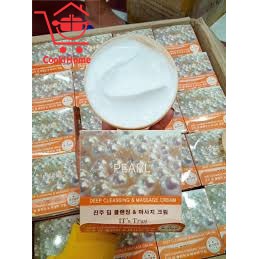 Kem Massage sạch sâu, trắng da, tái tạo da Cellio  Ngọc Trai IT'S TRUE PEARL DEEP CLEANSING & MASSAGE CREAM