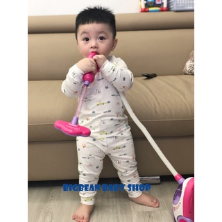 Quần áo bé trai đồ ngủ bộ petit dài tay Little love