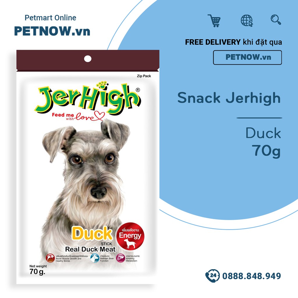 Snack Jerhigh - Duck - 70g