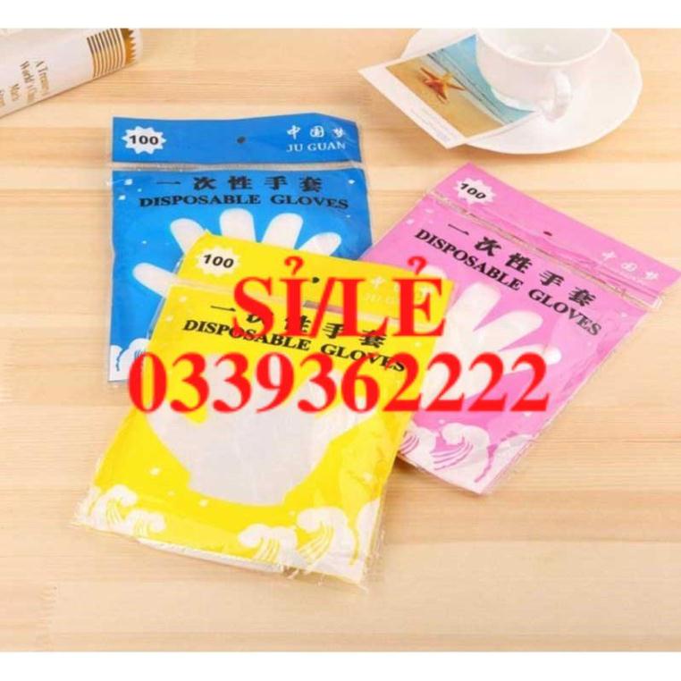 [ COCOLOVE ] Combo 400 chiếc găng tay nilong dùng 1 lần