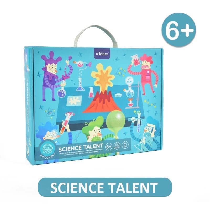 Đồ Chơi Khoa Học 50 Thí Nghiệm MIDEER Science Talent Trẻ 6+
