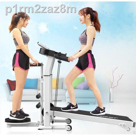 ✒∋☂Combo Máy chạy bộ đi bộ Elipsport® + máy mát xa + giá đỡ tập cơ bụng + bàn xoay eo + dây cáp đàn hồi - Bảo hành 12 th