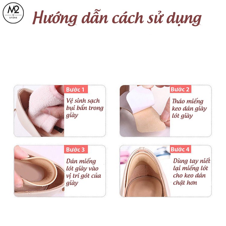 Miếng Lót Gót Giày Bảo Vệ Gót Sau 4D Cao Cấp, Chống Thốn Và Trầy Chân