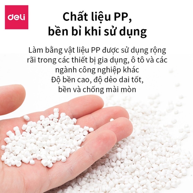 Bảng pha màu, Bảng đựng màu,Khay đựng màu nước vẽ Deli 12 ô tiện dụng cho vẽ tranh, bảng vẽ