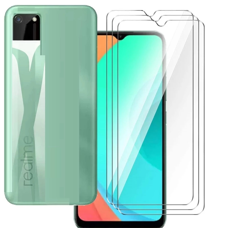 Phim bảo vệ màn hình kính cường lực Realme C17 C15 C12 C11 C3 9H HD