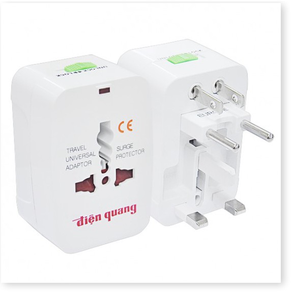 Ổ Cắm Du Lịch Điện Quang ĐQ ESK TV01 Điện Gia Dụng Bảo Minh - Điện Gia Dụng Bảo Minh