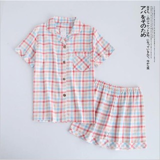Đồ bộ Pijama đùi, vải thô Nhật mềm mại thoáng mát