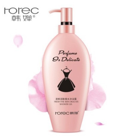 Sữa tắm hương nước hoa Pháp cao cấp 750ml Rorec Perfume