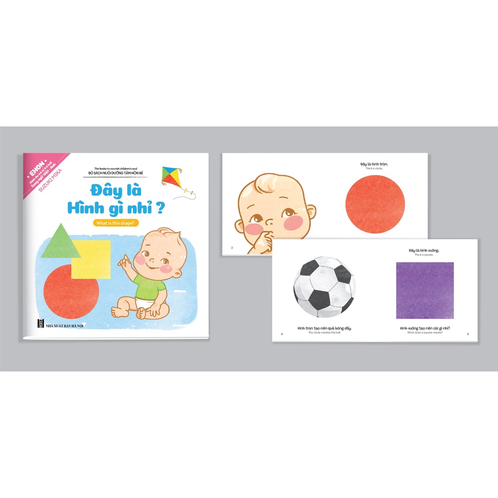 Sách Ehon song ngữ bộ 10 cuốn nuôi dưỡng tâm hồn cho bé Hải Anh Books