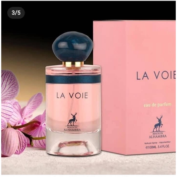 Tinh Dầu Nước Hoa Dubai Nữ LA VOIE 100ml Mùi Hương Nhẹ Nhàng, Sang Trọng Nước Hoa Thơm Lâu Hàng Chính Hãng