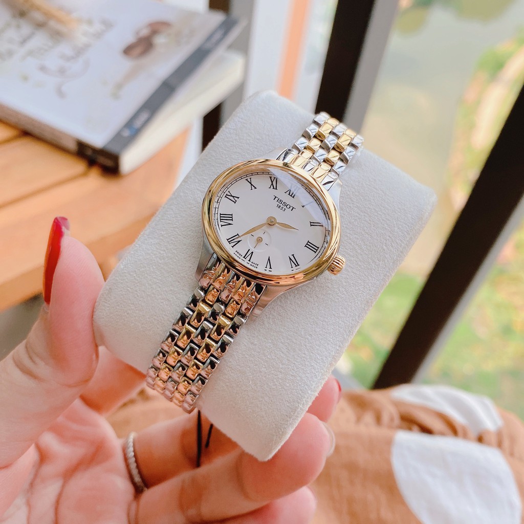 Đồng hồ nữ chính hãng Tissot Bella Ora Piccola T103.110.22.033.00 - Máy Quartz pin Thụy Sĩ - Kính Sapphire