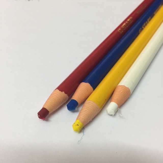 COMBO 5 CÂY BÚT SÁP XÉ G-STAR NO.7600 VIẾT LÊN KÍNH, GỐM, THỦY TINH, NHỰA, GỖ ...