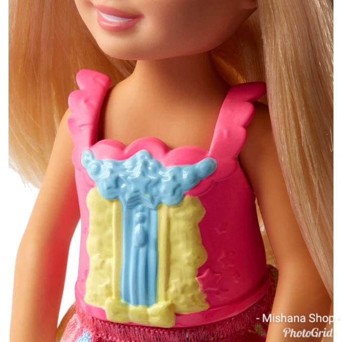 Mô Hình Búp Bê Barbie / Nàng Tiên Cá Màu Cầu Vồng Dễ Thương