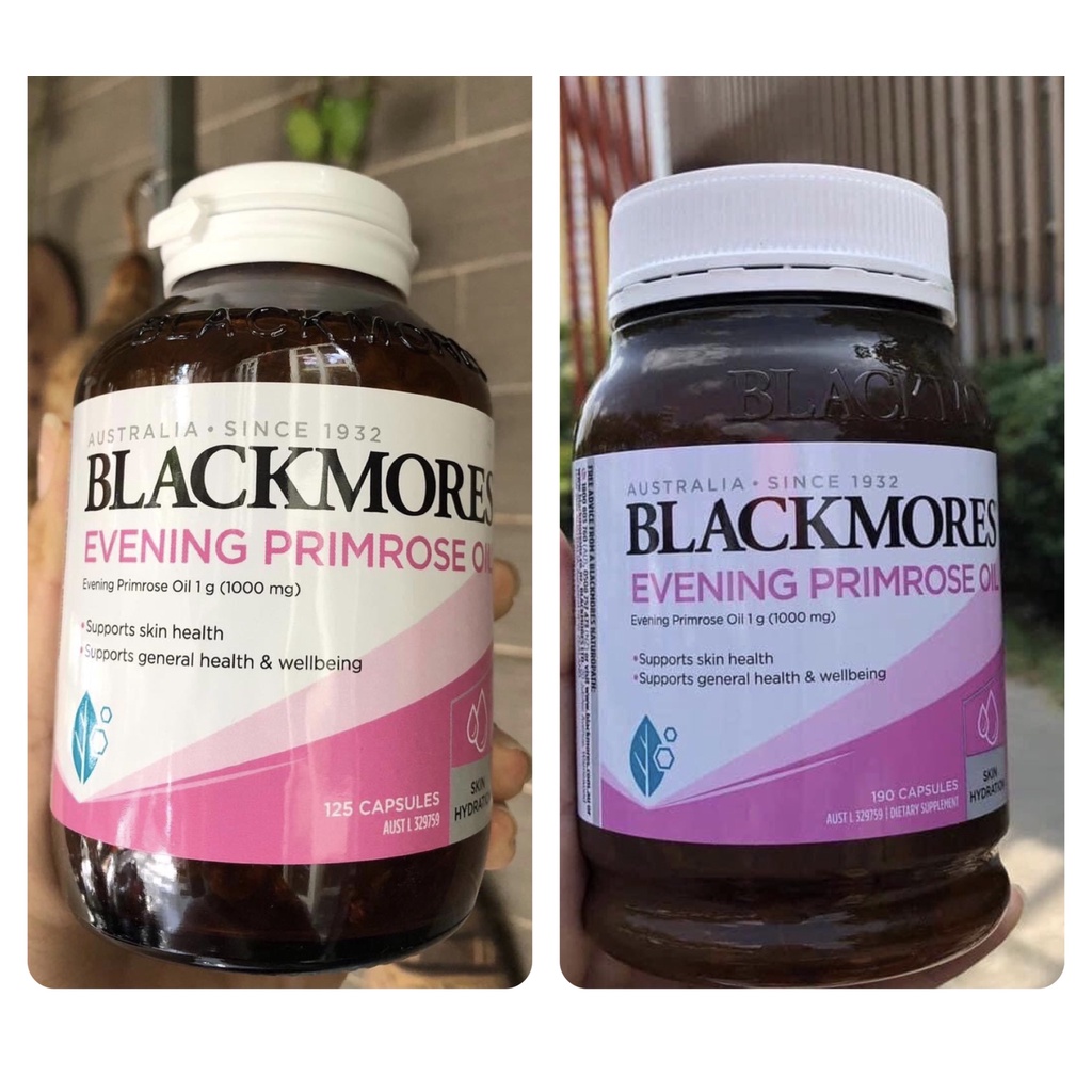 Tinh dầu Hoa Anh Thảo Blackmores Evening Primrose Oil 190 viên - Xuất xứ Úc