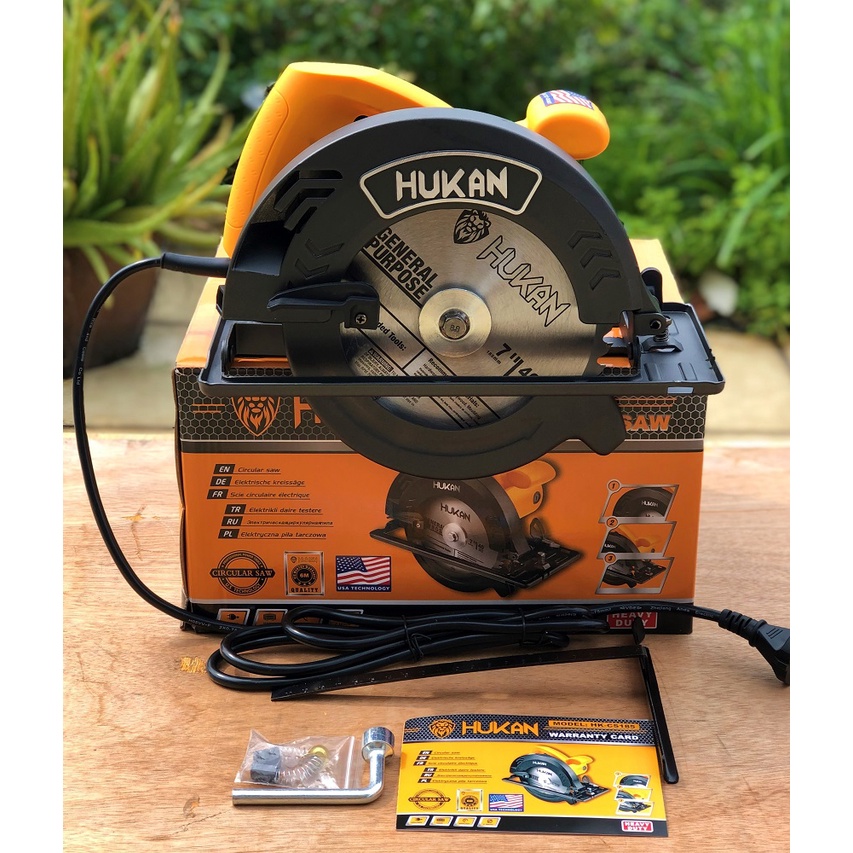 MÁY CƯA GỖ 185MM HUKAN CHÍNH HÃNG TẶNG ĐĨA CƯA XỊN HK-CS185