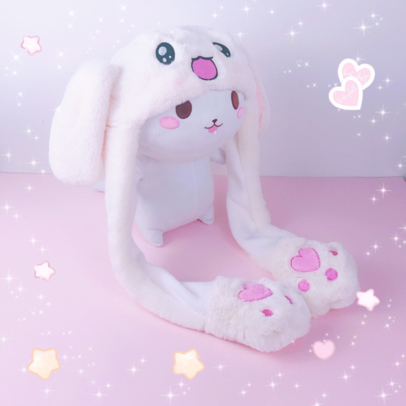 Mũ thỏ vẫy tai/ cử động được