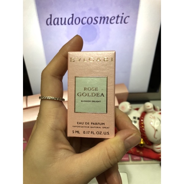 [ mini ] Nước hoa Bvlgari Rose Goldea EDP 1.5ml - Rose Goldea Blossom Delight 5ml | Thế Giới Skin Care