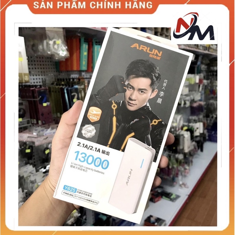 sạc dự phòng Arun 13000 - hàng chính hãng