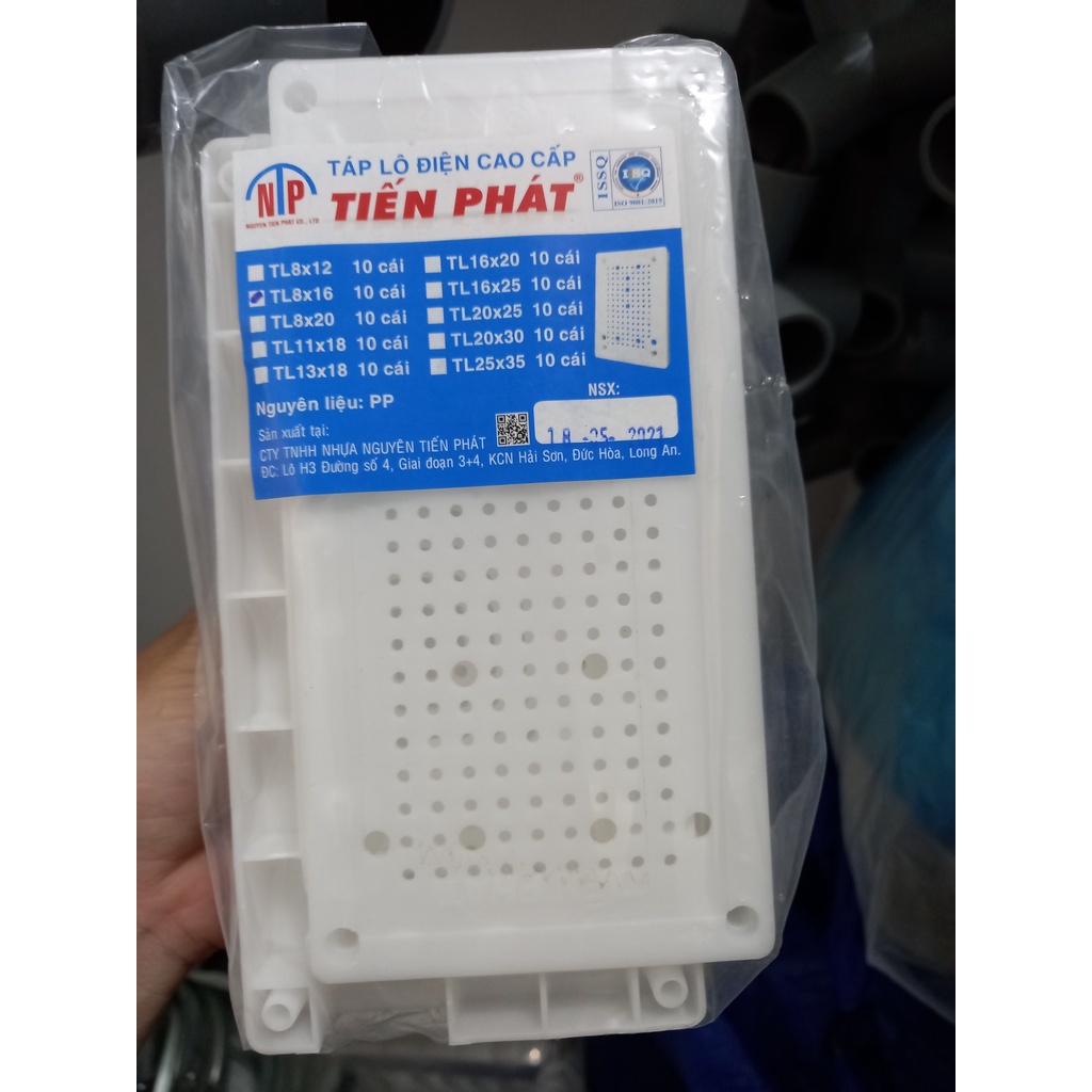 Táp lô điện, Bảng nhựa điện hiệu Tiến Phát Plastic- Hàng loại 1- Hàng Việt Nam chất lượng cao