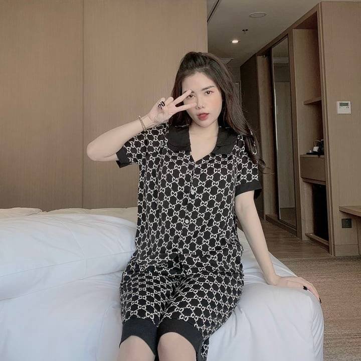 [Ảnh thật] Bộ lửng Pijama chất liệu Mango cao cấp | BigBuy360 - bigbuy360.vn