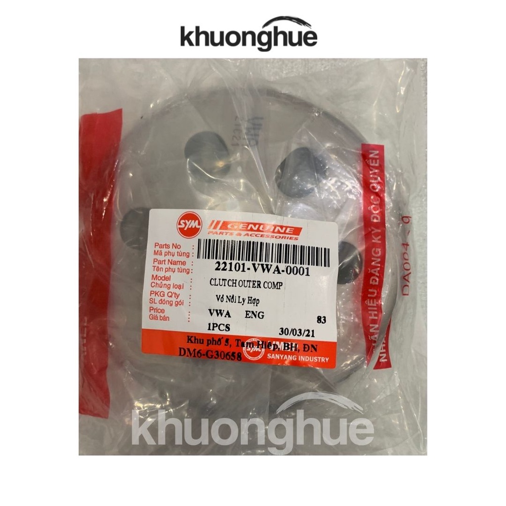 Vỏ Nồi Ly Hợp  Xe Attila FI - Joyride Chính Hãng SYM