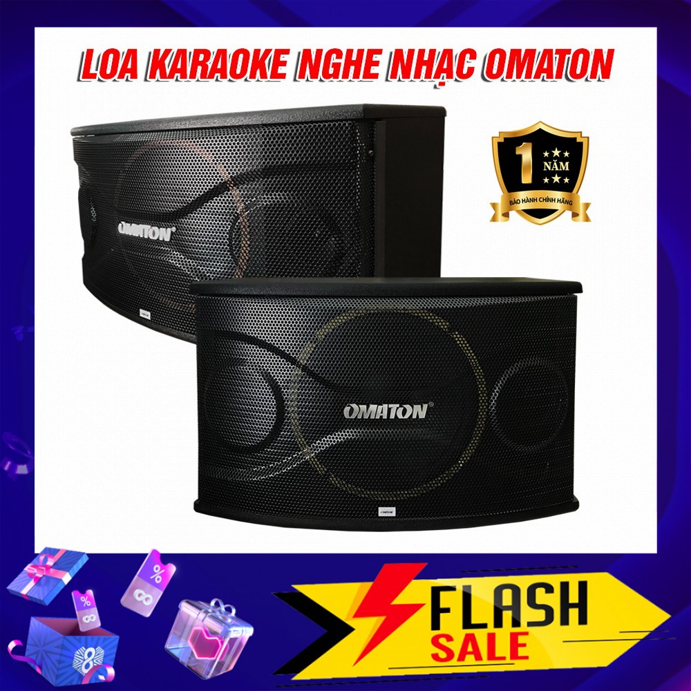 Loa Karaoke , Loa nghe nhạc , Loa Treo Tường Omaton P-319K Bass 2,5 Tấc Từ Đôi Dòng Cao Cấp Cực Hay