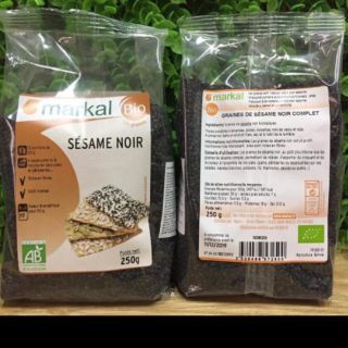 Mè đen hữu cơ Markal 250g