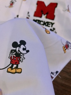 ÁO SƠ MI HM MICKEY 1-10Y (Phom to)