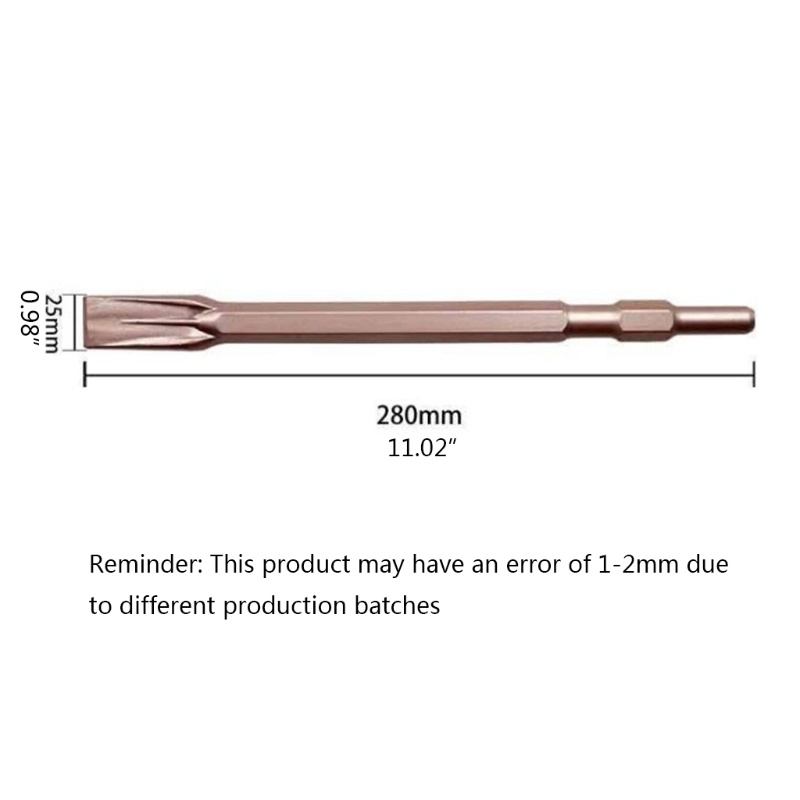 Trục Lục Giác Cho Vật Liệu Gỗ 17x280mm