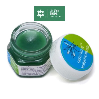 Cao dầu cù là thoa muỗi đốt, côn trùng cắn Green Balm Mosquito Brand Yanhee Thái Lan 13gr