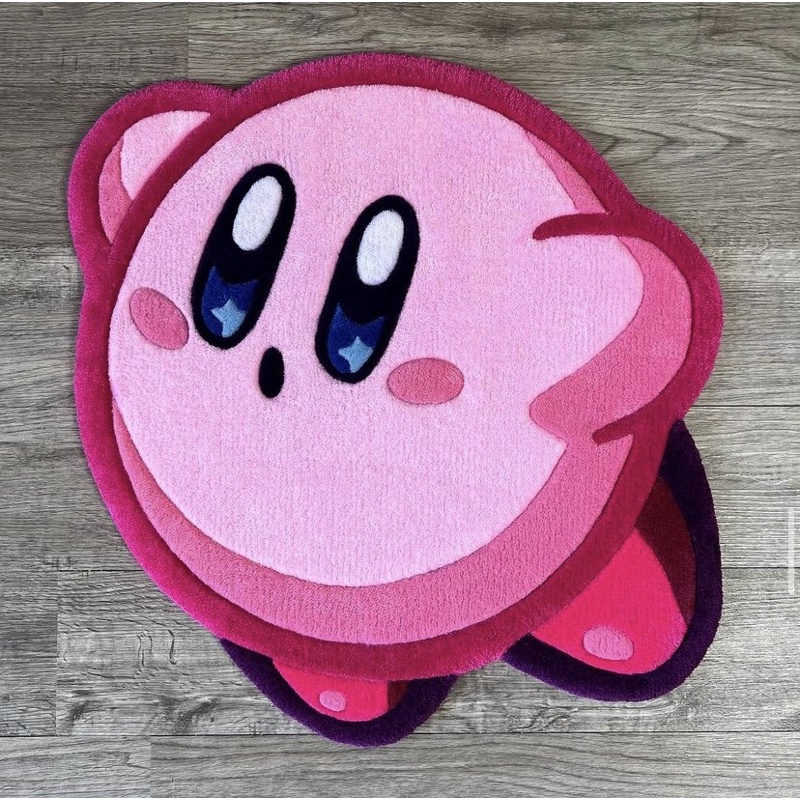 Thảm Trang Trí Kirby Cute Handmade_ Kirby cute Handmade rug
