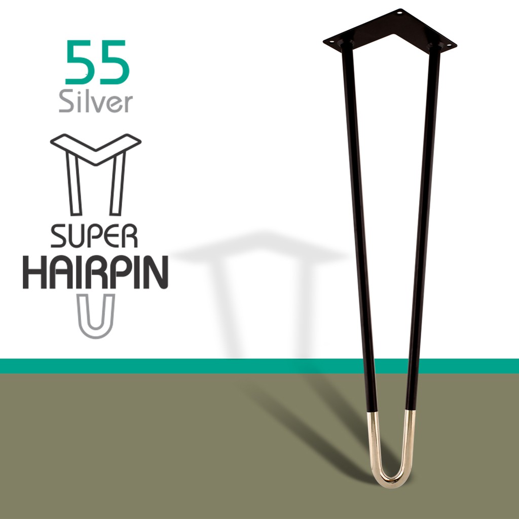 Chân bàn sắt Super Hairpin 55cm