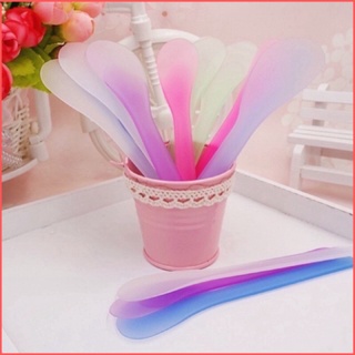 1 muỗng trộn kem, muỗng khuấy kem 13cm , que trộn kem, cọ trang điểm đắp mặt nạ