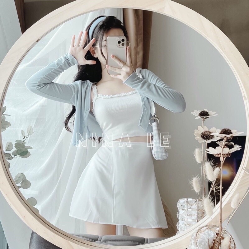 SET CROP TOP PASTEL | BigBuy360 - bigbuy360.vn