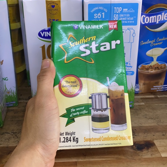 ớ Sữa đặc Ngoi Sao Phương Nam Lon Ban 40 275đ Namk Shop 1k